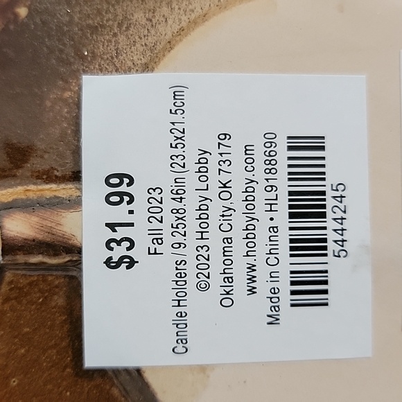 Fall Pumpkin Votive Lantern Decor - Picture 8 of 9